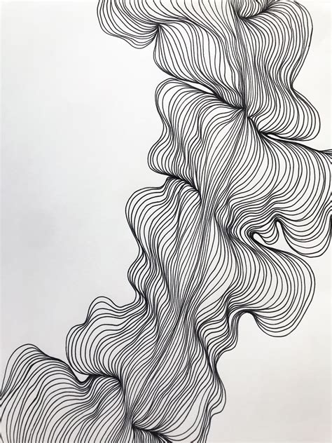 abstract line drawings simple|More.